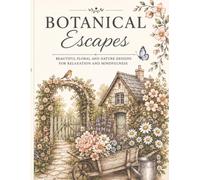 Botanical Escapes: Beautiful Floral and Nature Designs for Relaxation and Mindfulness