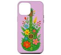 Botanical Guitar Player Chitarre design chitarra acustica Custodia per iPhone 12 Pro Max