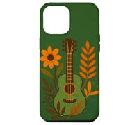 Botanical Guitar Player Chitarre design chitarra acustica Custodia per iPhone 12 Pro Max