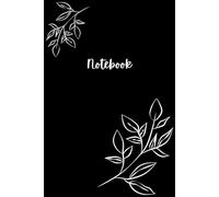 Botanical Notebook 2: Pretty floral notebook, 6"x9", 120 lined pages, garden plants flowers, for home office school college, gift for friends family ... in handbag school bag, attractive, beautiful