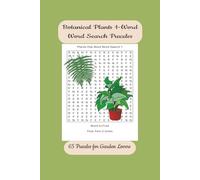 Botanical Plants 1-Word Word Search Puzzles: 65 Puzzles for Garden Lovers