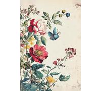 Botanical Whispers: A Vintage Floral Journal: A 6x9 Notebook with 200 Cream Pages - Inspired by Nature’s Poise & Timeless Beauty