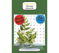 Botanical Word Search: 50+ Puzzles with Easy to Read Print about Plants, Fruits, Trees, and More | 6 x 9 Inches, 110 Pages | Gifts for Vacations, Holidays, and Downtime