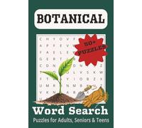Botanical Word Search Puzzle Book: Word Searches with Easy to Read Print about Botanical, Gardening, Flowers, Oceans, Outdoors and More | 6x9 inches, ... Gift for Vacations, Holidays and Free Times
