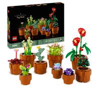 Botanicals Piantine Set di 9 Piante con Fiori Artificiali in Vaso da Interni