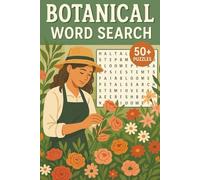 Botanicals Word Search Puzzle Book: Word Searches with Easy to Read Print about Botanicals, Flowers, Plants and More | 6 x9 inches, 110 pages | 50+ pages ... Gift for Birthdays, Holidays, Leisure Time
