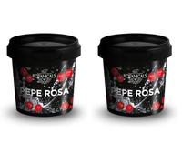 Botaniche Gin: Pepe Rosa 40g- Aroma fruttato e speziato con note floreali - Gusto leggermente piccante e dolce - Ottimo con gin, vodka, vermouth, limone e rosmarino (Confezione da 2)