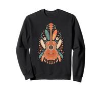 Botanico Chitarra Acustica Chitarrista Musica Band Musicista Felpa