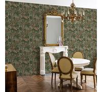 Everbloom Floreale Parati Verde Smeraldo / Multi Fiori Botanico Holden 13900