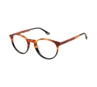 Botaniq Bio-1130 Brillenfassung Prescrizione Eyewear Frame, Havana, 49 Uomo
