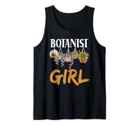 Botanista Ragazza Botanici Botanici Piante Fiori Botanista Canotta