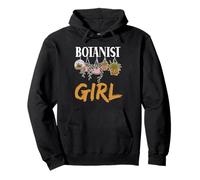 Botanista Ragazza Botanici Botanici Piante Fiori Botanista Felpa con Cappuccio