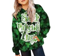 BOTCAM Children Kids Daily Printed Outfits Felpa casual a maniche lunghe con cappuccio, Mimetico, 5-6 Jahre