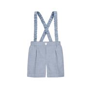 BOTCAM Pantaloni da tuta per bambini, a righe, per la scuola elementare, per bambini, 74, Azzurro, 18-24 Monate