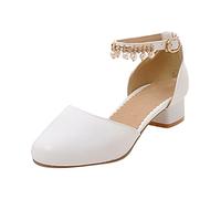 Botcam, scarpe Mary Jane da ragazza, scarpe da indossare con un vestito, pumps a tacco basso, scarpe da festa, scarpe da scuola superiore, scarpe da cerimonia, sandali, scarpe da indossare con un