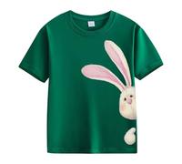 BOTCAM Spring and Autumn New Fashionable Cute Print Comfortable Version of The Girls Printed T Shirt 2., Ag., 2-3 Jahre