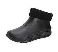 BOTCAM Stivali da pioggia da uomo, corti, in gomma, da lavoro, da donna, impermeabili, da pesca, da trekking, antiscivolo, per esterni, taglia 36-44, o, 44 EU