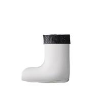 BOTCAM Stivali di gomma Autumn And Winter Rain Boots Men Cover Cotton Cover Men And Women Plus Velvet Thick Warm Cold Proof Rain Boots Rubber Shoes Cotton Socks Scarpe in silicone, rosa intenso, 42 EU