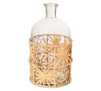 BOTELLA VIDRIO FORRADO RAFIA