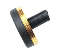 Both Butt Boint, Caza de pescado Con la tapa Del de la , Sellador de corcho Para cañas de , Soporte de aleación de aluminio, soporte de cojín de Punta de pescado antideslizante Para Ham