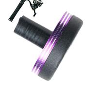 Both Butt Boint, Caza de pescado Con la tapa Del de la , Sellador de corcho Para cañas de , Soporte de aleación de aluminio, soporte de cojín de Punta de pescado antideslizante Para Ham