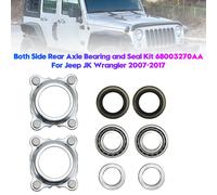 Both Side Rear Axle Bearing Seal Kit 68003270AA Per Jeep JK Wrangler 2007-17 T0