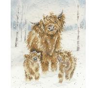 Bothy Threads - Kit per punto croce, motivo: Natale delle Highland