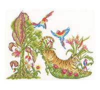 Bothy Threads Kit per punto croce, motivo: Walk On The Wild Side