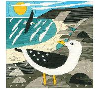 Bothy Threads - Kit per punto lungo in seta, motivo: gabbiani