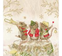Bothy Threads Kit punto croce contato, motivo: Merry Music Makers