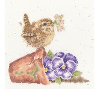 Bothy Threads Kit punto croce contato, motivo: Pottering About