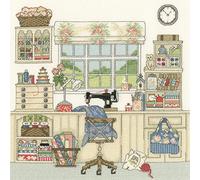 Bothy Threads - Kit punto croce, motivo: My Sewing Room