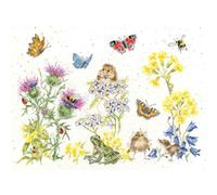 Bothy Threads Set per punto croce "Ricordi di fiori selvatici", schema per il co