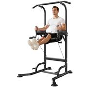 Botifly Power Tower Dip Station - Barra per Trazioni Autoportante, Pull Up Bar Regolabile in Altezza da 170 a 220 cm, Multifunzione per Allenamento a Casa/Outdoor