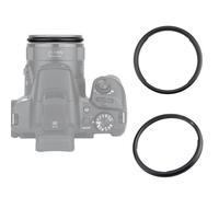 BOtizr Anello adattatore filtro obiettivo in metallo da 58 mm, for Canon SX70 SX60 SX50 SX40 For HS SX30 SX20 SX10 SX1 sostituisce l'anello adattatore For Canon FA-DC67A