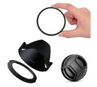 BOtizr Kit 3 in 1 Filtro UV da 67 mm e amp; Anello adattatore for paraluce, for Canon for fotocamera digitale For Powershot SX70 SX60 SX50 HS G3X