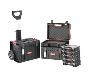 botle Cassetta degli attrezzi espansa su ruote Set 3 modulari combinabili scatola e valigia Garage Magazin PRO