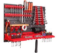 botle Scaffalatura da parete 58 x 39 cm supporti per attrezzi scaffali per magazzini scaffali a vista pannelli da parete extra forti espandibili scaffali da officina