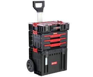 botle Set di Cassetta degli Attrezzi Mobile con Cassetti e Organizzatore Sistema di Stoccaggio Modulare Combinabile per Officina PRO