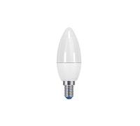 Botlighting Confezione da 4: Lampadina Candela LED E14-7,5W-230Vac 806lm (Pari a 60W) Bot Lighting (Luce Calda 2700K), Giallo, L