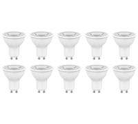 Botlighting set 10 lampadine led gu10 Dimmerabili 5,7w 500 lumen 3000k luce calda equivalenti 70w