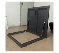 Botola commerciale per accesso al tetto, 76,2 x 91,4 cm, in acciaio zincato verniciato a polvere per manutenzione, accesso di emergenza, copertura della testa di pozzo e della cantina (73,7 x 81,3 cm