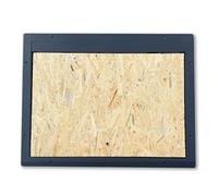 Botola d’ispezione con Pannello OSB Impermeabile - 600 x 700 mm - Coperchio Botola - Portello da Terra - Chiusino Sigillo - Porta Pavimento - Subito Calpestabile - Adatta per la Posa di Laminato