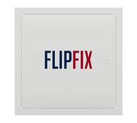Botola d’ispezione FlipFlix frontale in metallo con telaio quadrato - Non Resistente al fuoco (300x300mm)