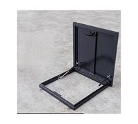 Botola Da Tetto In Alluminio Coibentata Con Guarnizione Impermeabile Botola Di Sicurezza Da Tetto Ad Alta Efficienza Energetica E Resistente Compatibile Con Scala for Magazzini(70x65cm/27.6x25.6in)