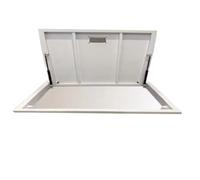 Botola di accesso a soffitto nascosta per cantina, portello nascosto per garage, stanza, dispensa, design piastrellato, dimensioni 6080 cm (L70 x L60 cm), funzionamento manuale