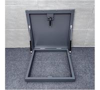 Botola di Accesso al Tetto in Acciaio Zino, Robusta, Impermeabile, per soffitta, Ideale per abitazioni e Locali Commerciali (95 * 95 cm)