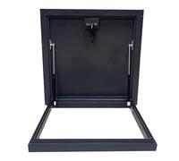 Botola Di Accesso Al Tetto Lucernario, Portello Di Accesso Al Tetto In Lega Di Alluminio Piastra Di Copertura Portello Di Ventilazione Del Sottotetto Porta Di Sicurezza(75x75cm/29.5x29.5in)