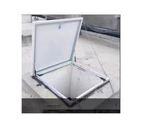 Botola Di Sicurezza Impermeabile Con Apertura A 90° E Chiusura A Scatto Botola Di Accesso Al Tetto Per Proprietà Residenziali E Commerciali(85x80cm/33.5x31.5in)