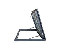 Botola in lega di alluminio impermeabile con vetro, perfetta per soffitte, cantine, lucernari, elegante soluzione di accesso per una facile ventilazione e luce.